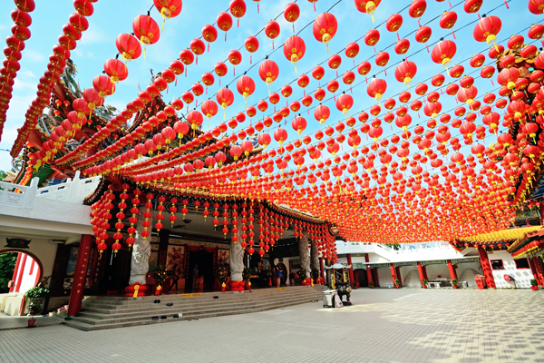 Thean Hou Temple in Kuala Lumpur in Malaysia als Ausflugsziel während einer Stadtführung entdecken.